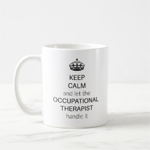 Blijf kalm en laat het OT het afhandelen Koffiemok