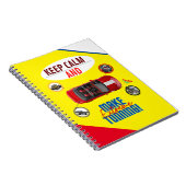 BLIJF KALM EN MAAK EXTREME DUNNING NOTITIEBOEK (Rechterzijde)