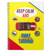 BLIJF KALM EN MAAK EXTREME DUNNING NOTITIEBOEK (Voorkant)