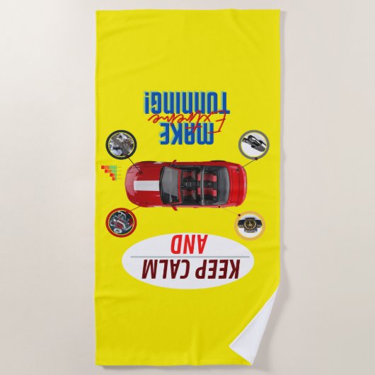 BLIJF KALM EN MAAK EXTREME DUNNING STRANDLAKEN (Voorkant)