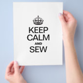 BLIJF KALM EN NAai Flyer (Hand)