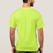 Blijf kalm en neem ijsbaden grappig t-shirt (Achterkant)