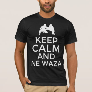 Blijf kalm en nieuwe waza t-shirt
