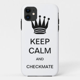 BLIJF KALM EN SCHAAK MAT CaseMate iPhone 5 Hoesje