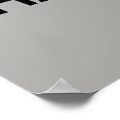 BLIJF KALM EN SPEEL HANDBAL POSTER (Hoek)