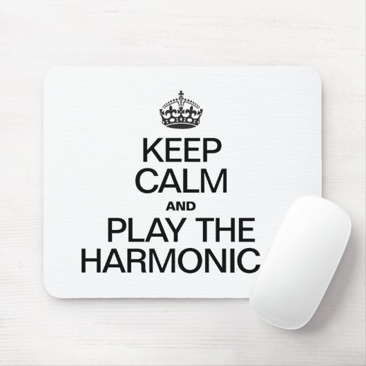 BLIJF KALM EN SPEEL OP DEMONDHARMONICA MUISMAT (Met muis)