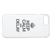 BLIJF KALM EN VERTRAGING Case-Mate iPhone CASE (Achterkant (Horizontaal))