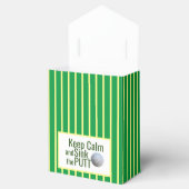 Blijf kalm en verzink de Putt Favor Box Bedankdoosjes (Geopend)