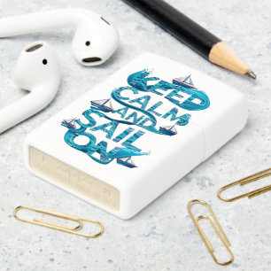 Blijf kalm en zeil door met Ocean Waves Graphic