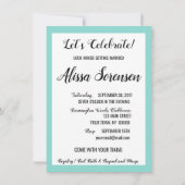 Blijf kalm en zet je tiara feest op kaart (Achterkant)