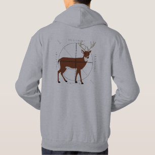 Blijf kalm Hunt Herten Venison Schieten Jagen Hoodie