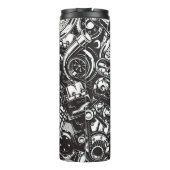 Blijf kalm, ik los het wel op thermosbeker (Achterkant)