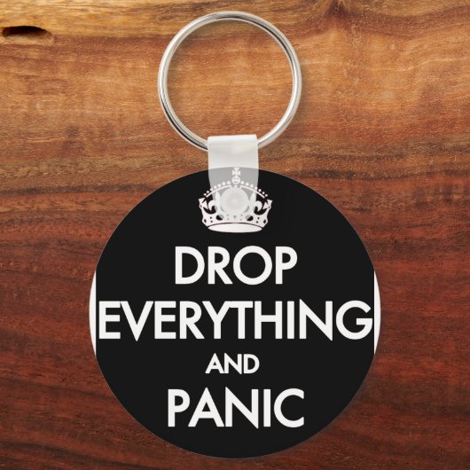 Blijf Kalm? Pfft. Sleutelhanger (Voorkant)