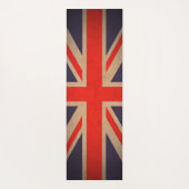 Blijf kalm Sjabloon -  Uniefaciliteit Yoga Mat (Achterkant)