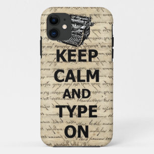 Blijf kalm & typ iPhone 11 hoesje