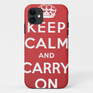 Blijf Kalmaan en Ga Door iPhone 11 Hoesje