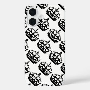 Blijf Kalmaan en Ga Door Met Kroon iPhone 16 Hoesje