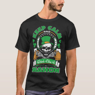Blijf Kalme Drink Als Mahon Ierse St. Patrick's T-shirt
