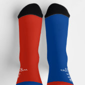 Blijf Kalme en Draag Grappige Ongepaste Sokken (Top)