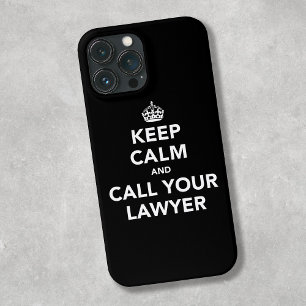 Blijf Kalmeer en Bel Je Advocaat iPhone 13 Pro Max Hoesje