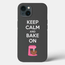 Blijf Kalmeer en Blijf Bakken Phonehoesje