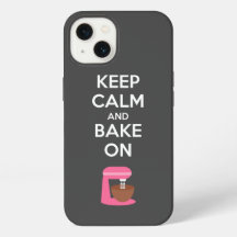 Blijf Kalmeer en Blijf Bakken Phonehoesje