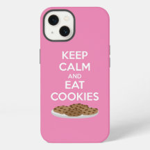 Blijf Kalmeer en Eet Koekjes Hoesje