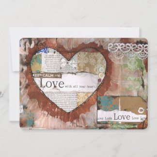 Blijf Kalmeer en Houd van, Kaart, Uitnodiging, har