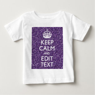 Blijf Kalmeer en Laat Je Tekst Glamour Mauve Zien