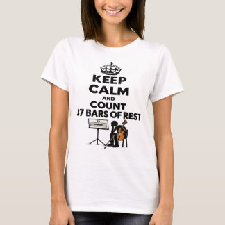 Blijf Kalmeer en Tel 37 Maten Rust T-shirt