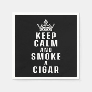 Blijf Kalmeer Rook sigaar Roker Humidor Snijder Ca Servet