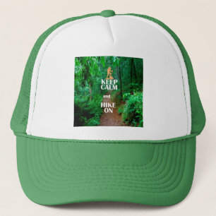 Blijf Kalmpjes en Blijf Hiken Trucker Pet