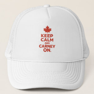 Blijf Kalmpjes en Carney Aan de Esdoornblad T-Shir Trucker Pet