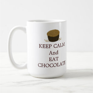 Blijf Kalmpjes en Eet Chocolade Koffiemok