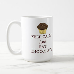 Blijf Kalmpjes en Eet Chocolade Koffiemok