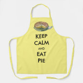 Blijf Kalmpjes en Eet Taart Schort (Voorkant)