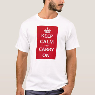 Blijf Kalmpjes en Ga Door T-shirt
