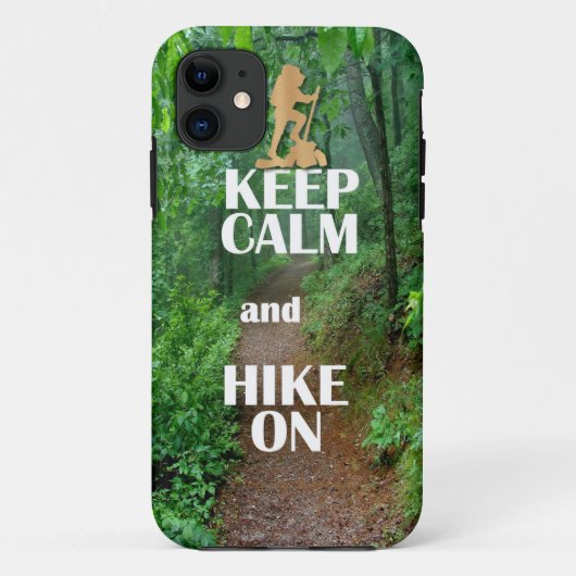 Blijf Kalmpjes en Ga Op Pad Case-Mate iPhone Case (Achterkant)