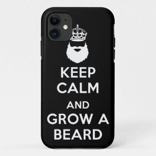 Blijf Kalmpjes en Laat je Baard Groeien iPhone 11 Hoesje