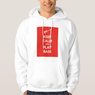 Blijf Kalmpjes en Speel Bas Hoodie