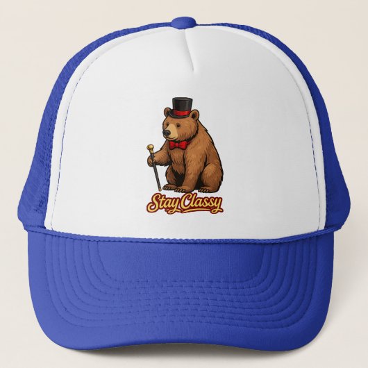 Blijf Klasse Trucker Pet (Voorkant)