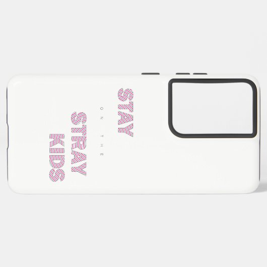 Blijf kleurrijke Samsung Hoesjes Samsung Galaxy Hoesje (Linkerkant)