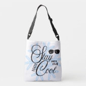 Blijf koel crossbody tas (Achterkant)