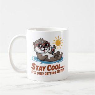 Blijf Koel… Het Wordt Pas Otter Koffiemok