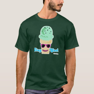 Blijf koel met ijs t-shirt