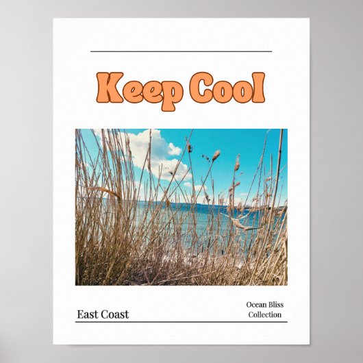 Blijf Koel Poster (Voorkant)