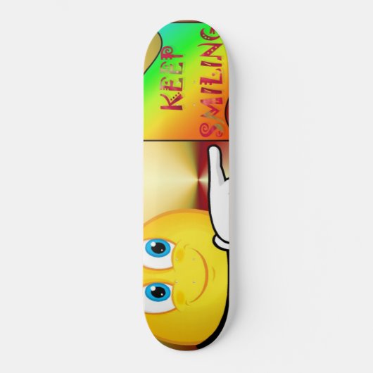 Blijf lachen Skateboard (Voorkant)