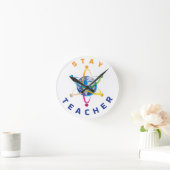 Blijf leraar Muur Klok (Huis)