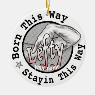 Blijf linkshandig Ornament