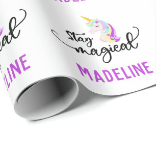 Blijf Magisch Verpakkingspapier voor eenmalig ge Cadeaupapier